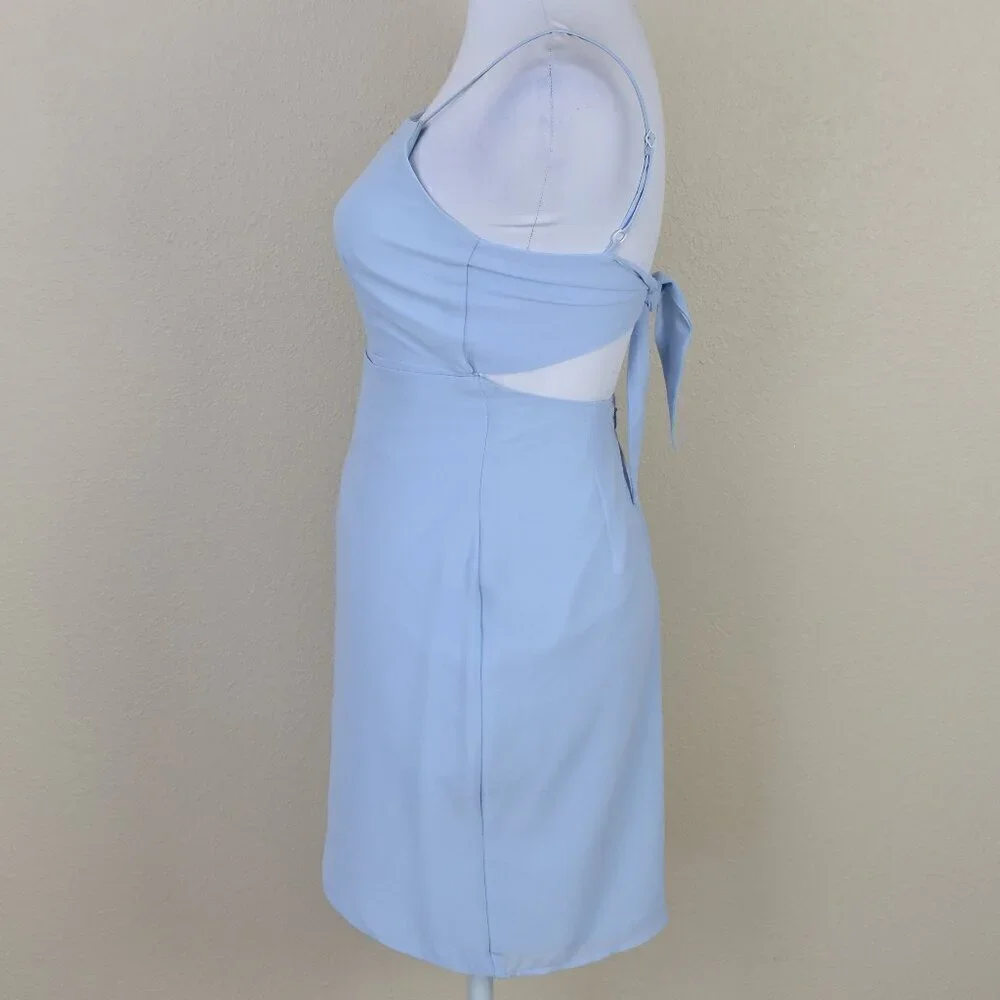 Superdown Morgan Layered Mini Wrap Dress XS - Picture 3 of 7